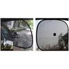 6Pcs Car Sun Shade Uv Protect Sunshade Window Solar Film Aluminum Foil 130X 60Cm