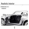 Retro Porsche 911 1:36 Alloy Pull-Back Toy Car Model for Boys