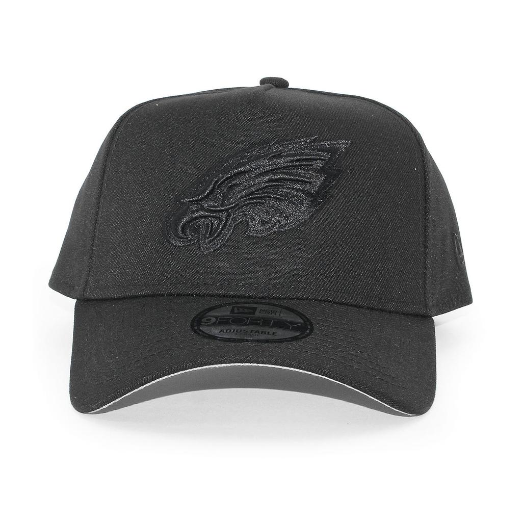 New Era Cap 9FORTY Snapback Philadelphia Eagles NFL A-FRAME SNAPBACK CAP Black PHILADELPHIA EAGLES A-Frame AF 940 Hat American Football [Used]