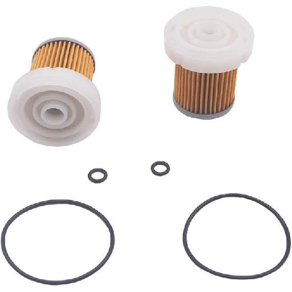 2 Pcs Replacement 6A320-59930 Fuel Filter With O Ring For Kubota B3030 B7400 L3800DT L3800F RTVX1120DW RTVX1140R