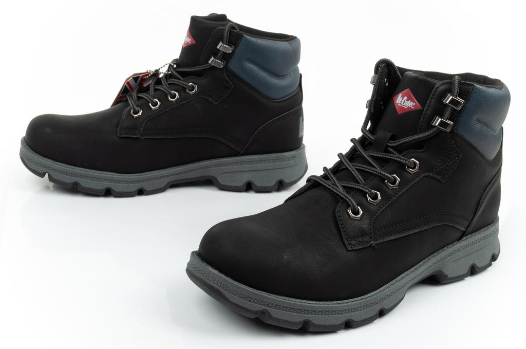 Lee Cooper Synthetic Black [LCJ-24-01-2948M] Y.44