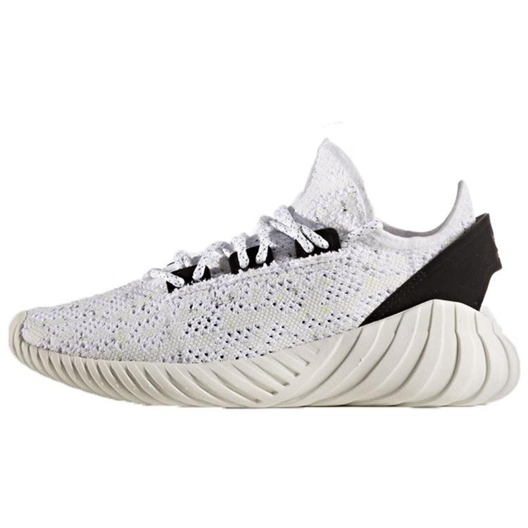(GS) adidas Tubular Doom Sock Primeknit White Black Kids BZ0329 EU 36⅔