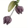 Cute Tulip Flowers Strap Lanyards Charms for Mobile Phone Case Keychain Car Key Chains Headset Cover Hang