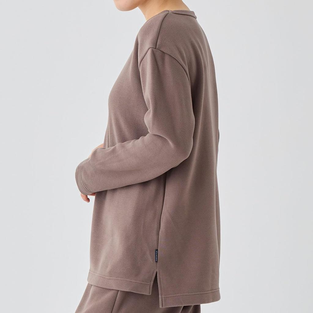 Venex Comfort Heat Crew Neck Recovery Wear Size F Pullover, Women's, Mocha,