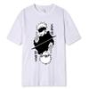 Bawełniana koszulka męska Moda Jujutsu Kaisen Satoru Gojo Anime Graficzne T-shirty Koszulki dla kobiet Okrągły dekolt Krótki rękaw Kobieta 80275
