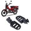 Rutschfeste, höhenverstellbare Fußraste für den Fahrer vorne für Trails 125 Breite Motorradfuß