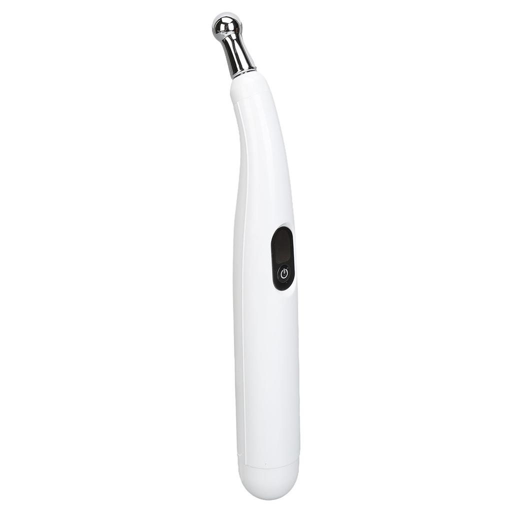 Electric Acupuncture Massage Pen Promote Circulation USB Rechargeable Meridians Massager Pen with 5 Heads