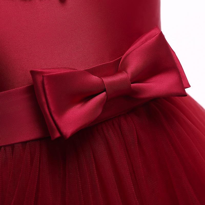 Χειροποίητο Φόρεμα Πριγκίπισσας με Χάντρες για Κορίτσια - Παιδικά Νυφικά & Βραδινά Φορέματα