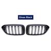 Priekšējais sacīkšu nieru režģis BMW 5. sērijas G30 G38 525I 530I 540I 550I 2017-2020 M-Performance buferim 2 līstu režģa aizstājējs