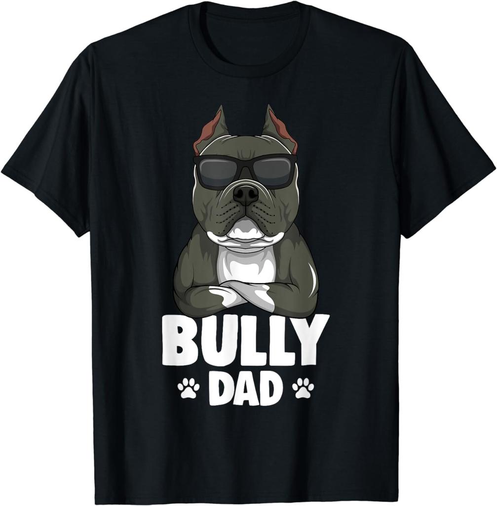 American Bully Dad Dog Gift Unisex T-Shirt
