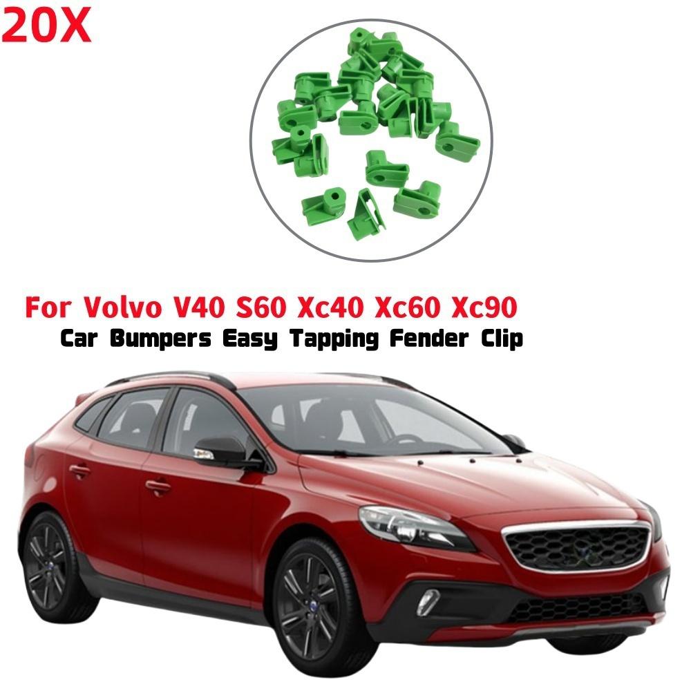 20pcs Car Front Bumper Cover Retaining Clip Nuts Screw For Volvo V40 S60 Xc40 Xc60 Xc90 C70 S90 V90 Car Interior Accessories