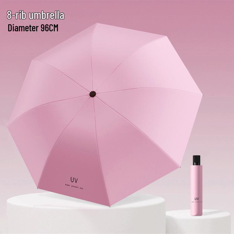 

Extra Large Fully Automatic Reinforced Umbrella - Dual Use for Rain or Shine, Sun Protection for Women, and Windproof for Men