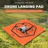 Drone Landing Pad Double-sided Colors Helicopter Landig Mat with Ground Nail for DJI Mini 3 Pro AVATA Air 2S Drones Accessories