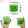 Large Crunchy Crystal Slime Kit Watermelon Grape Scented Jelly Cube Slime Non-Sticky Party Gift