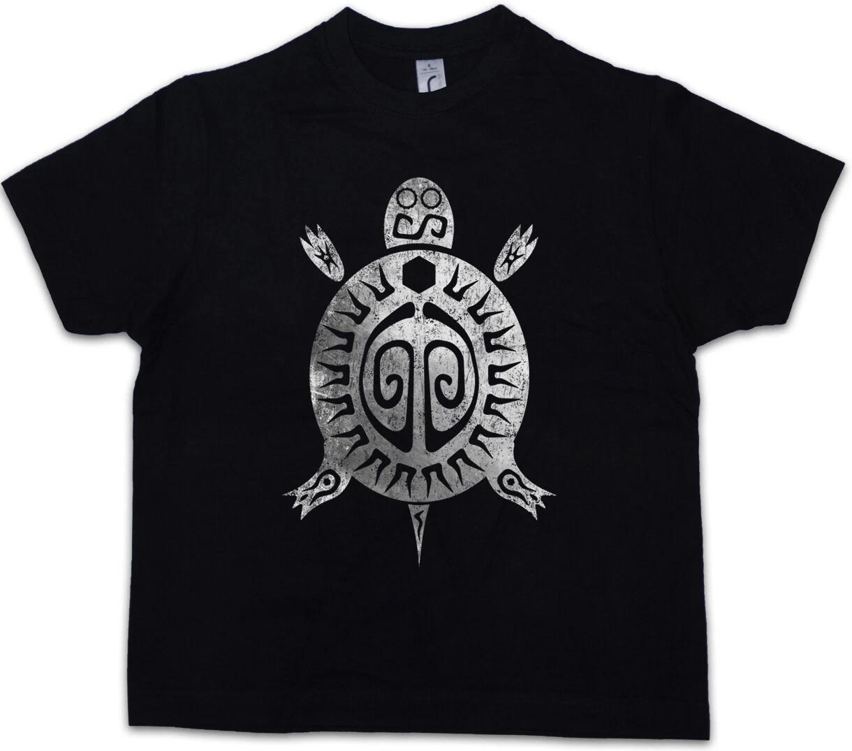 AZTEC TURTLE Kids Boys kids boys T-Shirt Aztec Sign Civilization Mayans Religion 150