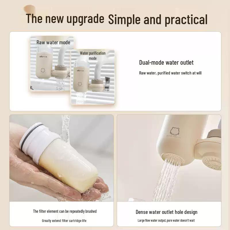 

Bear Faucet Water Filter with Chlorine Removal