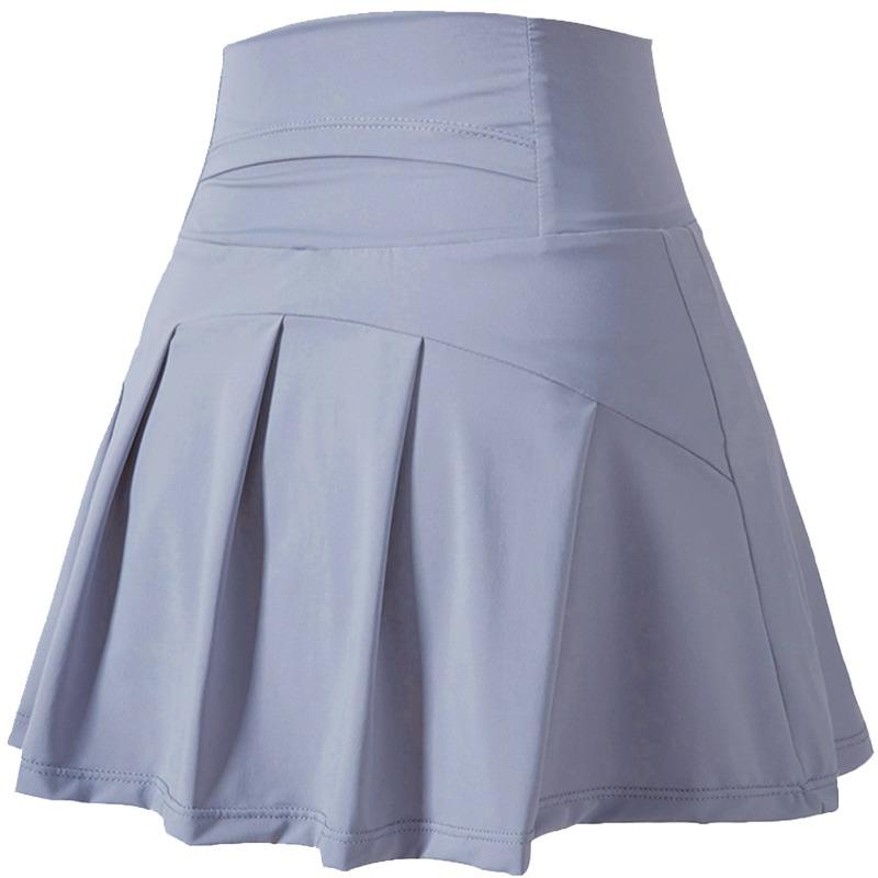 Women Quick Dry Breathable Tennis Skirt With Anti Slip Shorts Lining