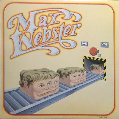 LP Record MAX WEBSTER  Max Webster ANR11006 Anthem 1978 Canada Rock Used