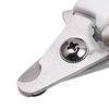 Stainless Steel Dog Nailclippers Non-Slip Manual Dog Toenail Clippers for Grooming for Home Indoor Travel All Breeds Seniors