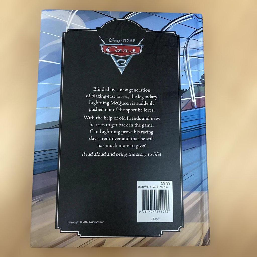[USED] Disney Pixar Cars 3 Picture Book Hardcover