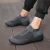 Fashion Lace-free Knitted Men's Sneakers Luxury Tennis Athletic Black Shoes With Sports Runners Visitors Global Brands Top Sale