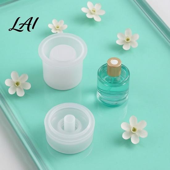 Dekorativ Flaskeform 2/3 stk DIY Parfume Silikoneform Spray Fremstillingsform Pumpebeholder Forme Harpiks Epoxy Støbning Gave til Håndværksentusiaster