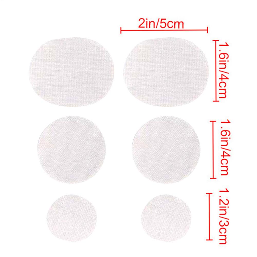 6pcs/set shoe repair Patch Stickers Heel Wear Anti-wear round patch Sneakers Repair Patches Shoe Mesh Repair Toe Holes Patches