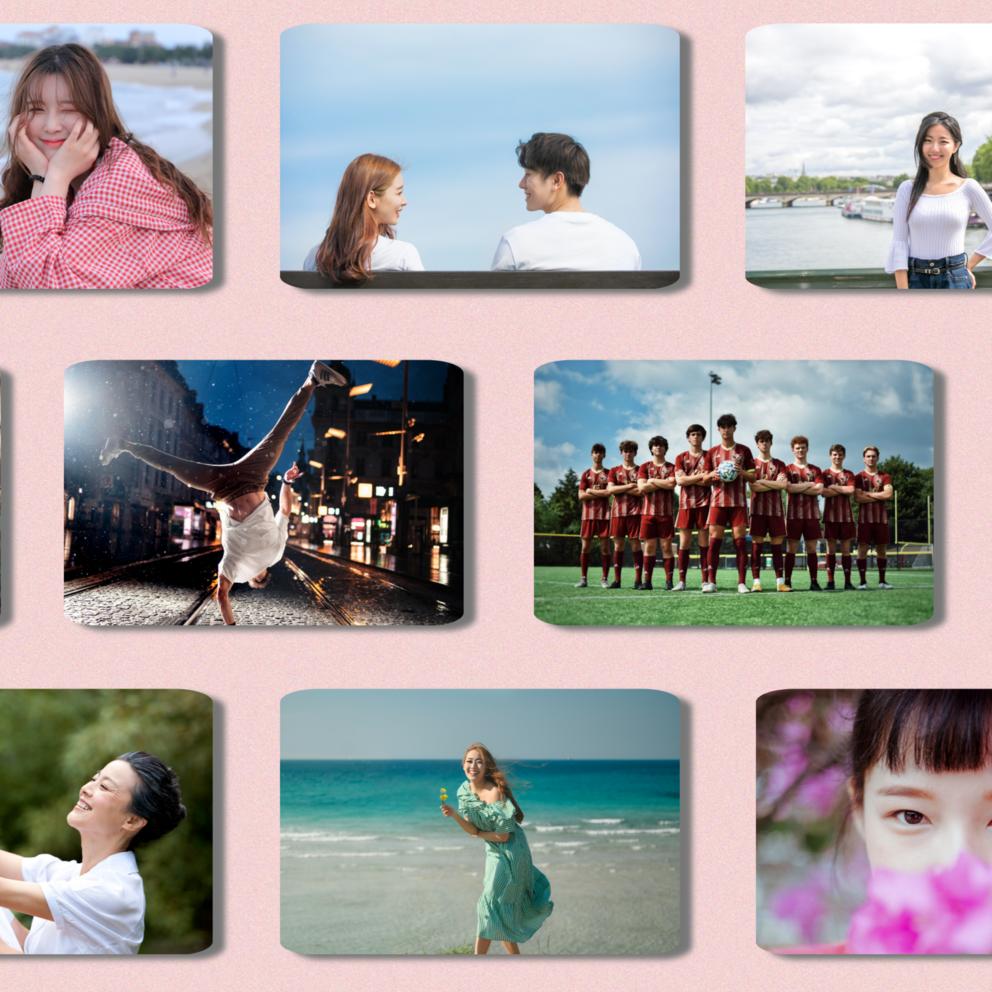 

2+1 Metal Photocard Photocard Production Idol Goods 1 piece quantity