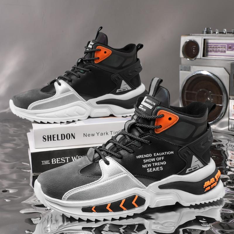 

Men s Winter Boots Warm Waterproof N-Slip Plush Sneakers Shoes - Winter Slippers Male Tenis Boots 45