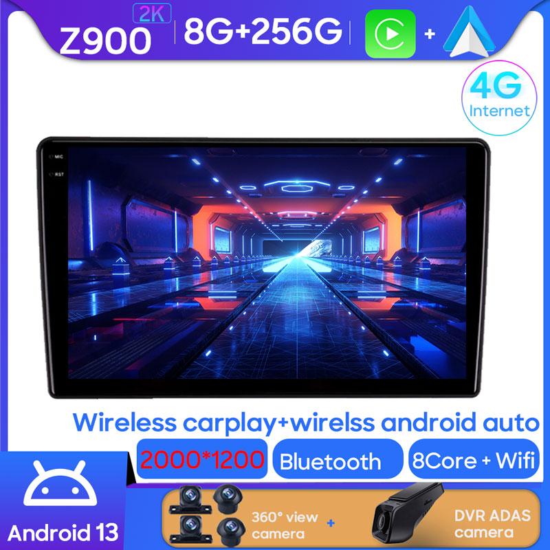 Android Multimedia For Opel Vectra 3 C 2002 - 2008 Car Stereo CPU Radio QLED Player Navigation Carplay Auto HDR Cam WIFI  Screen