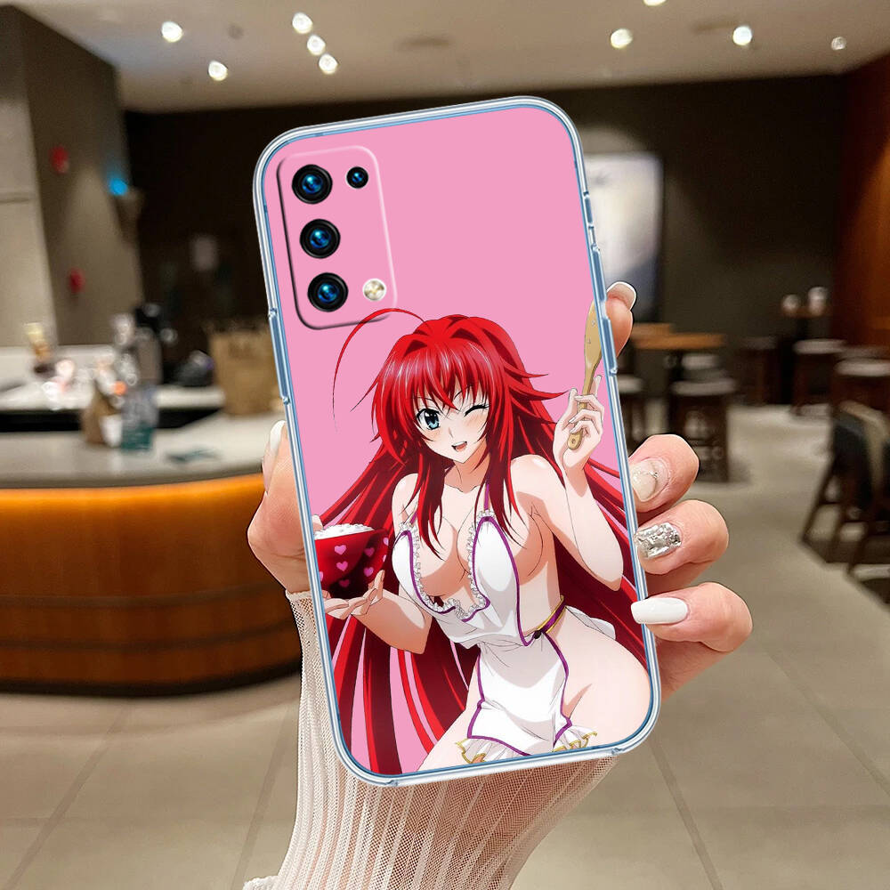 Rias Gremory Case for Motorola G10 G20 G04 E30 E40 E22 E20 E13 E15 G22 G23 G05 G75 G35 G55 E22S E7 G6 G7 G8 G9 Plus Power Play