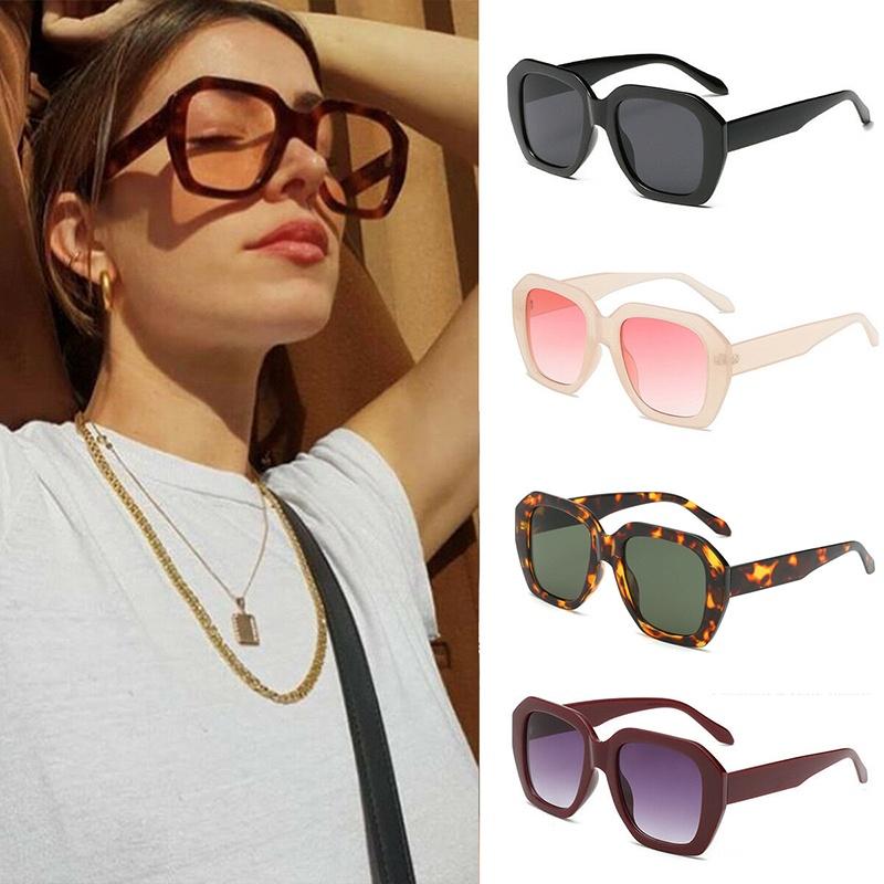 Classic Vintage Square Frame Oversized Sunglasses For A Stylish Timeless Look