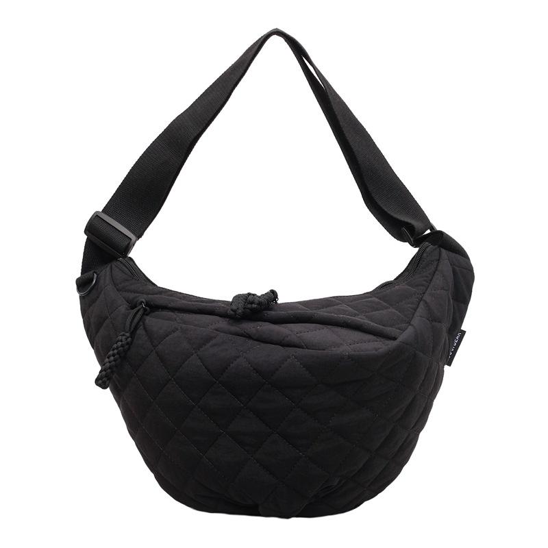 Winter Texture Fashion Tote Bag Casual Personality Shoulder Messenger Bag Niche Design Women's Bag