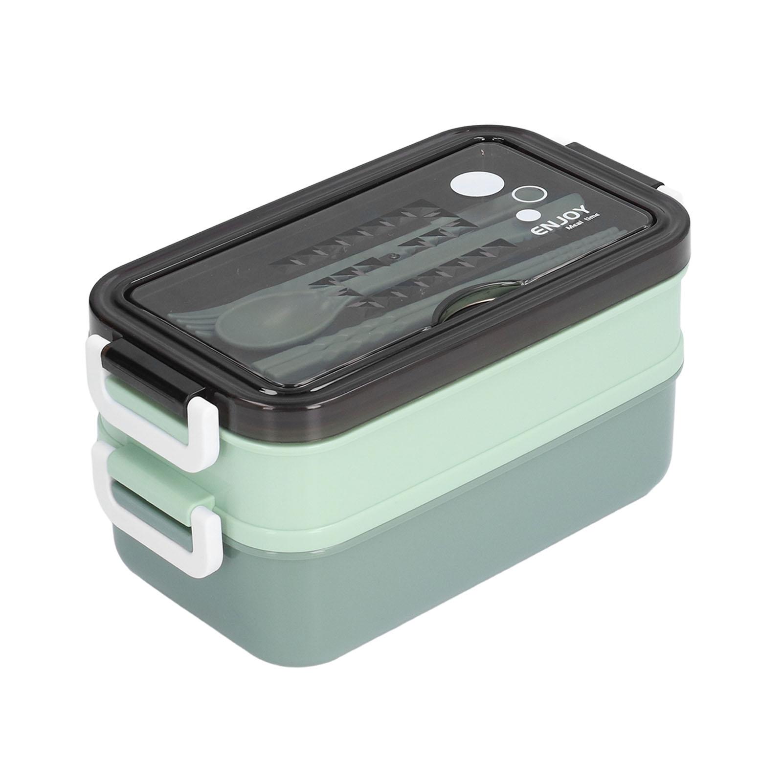 

304 Stainless Steel Double Layer Insulated Lunch Box Worker Student