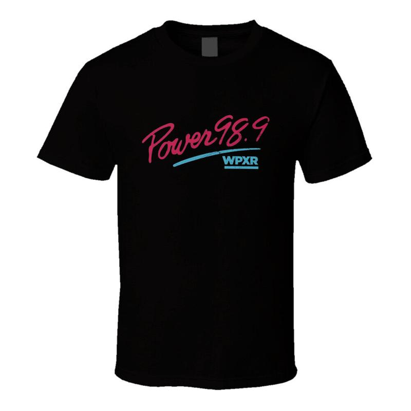 

Power 98 9 Wpxr Radio T Shirt S разноцветный