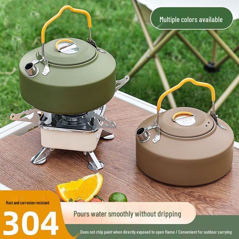YX-4081 Food-Grade 304 Stainless Steel Travel Kettle