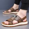 Sandals Men's Trendy New Wear-resistant High-end Men's Beach Shoes Soft-soled Soft-faced Men's Cool Slippers Broken Size Tail Season Clearance
