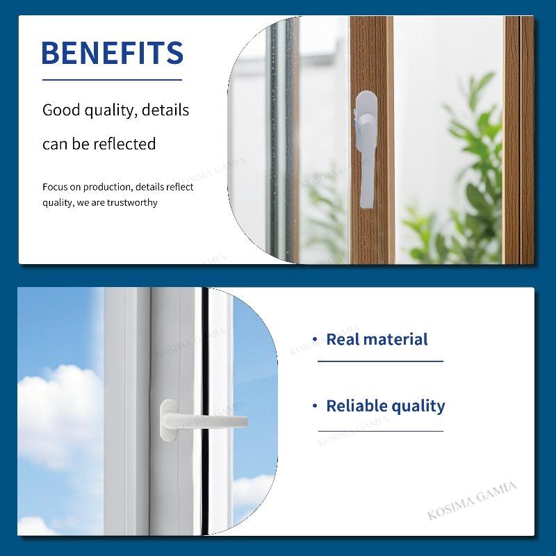 Xiaomi Durable Alloy Plastic Steel & Plastics Window Handle White Door Window Locks Sliding Window Anti Slip Handle Home Accessories