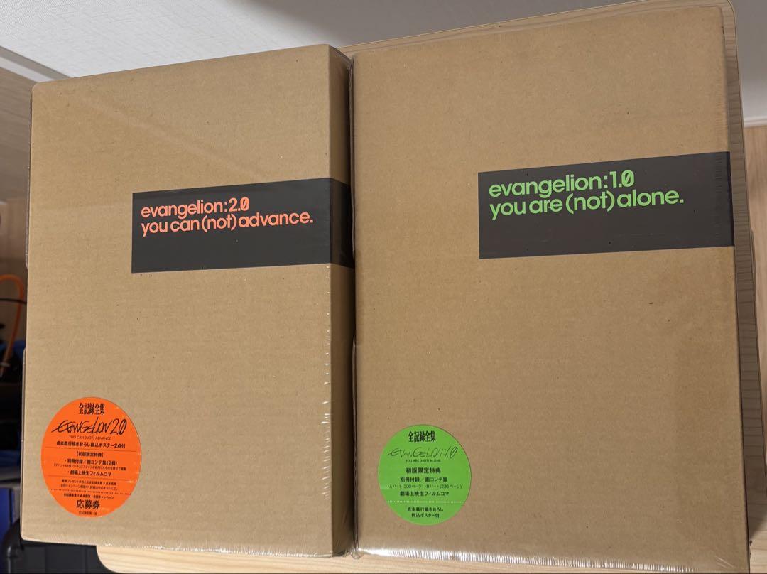 

[USED] First Limited Edition Evangelion New Theatrical Version: Introduction & Breaking Complete Record Collection 2 Volume Set