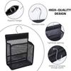 Black Hanging Storage Basket Storage Bag Clutter Storage Bag Detachable Hanging Basket  Gym