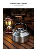 CLS 1L Ultra-Light Outdoor Camping Kettle - 304 Stainless Steel Mini Teapot/Coffee Pot