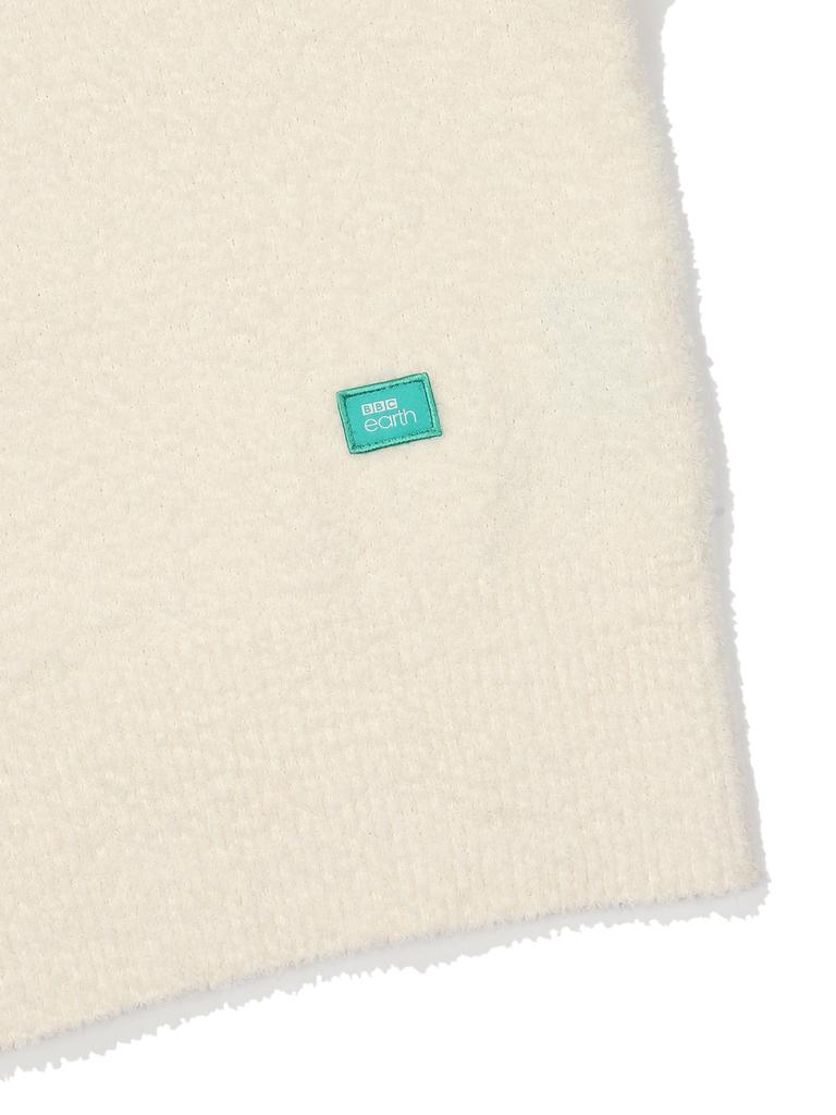 BBC EARTH W V-Neck Collar Knit_Ivory