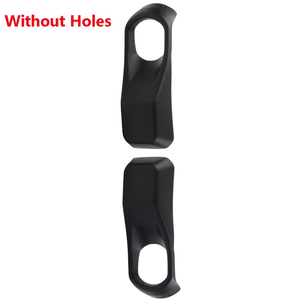 2pcs Car Front Bumper Fog Light Cover Frame Lights Protection Shell for Jeep Wrangler JL 2018 2019 2020 2021 2022