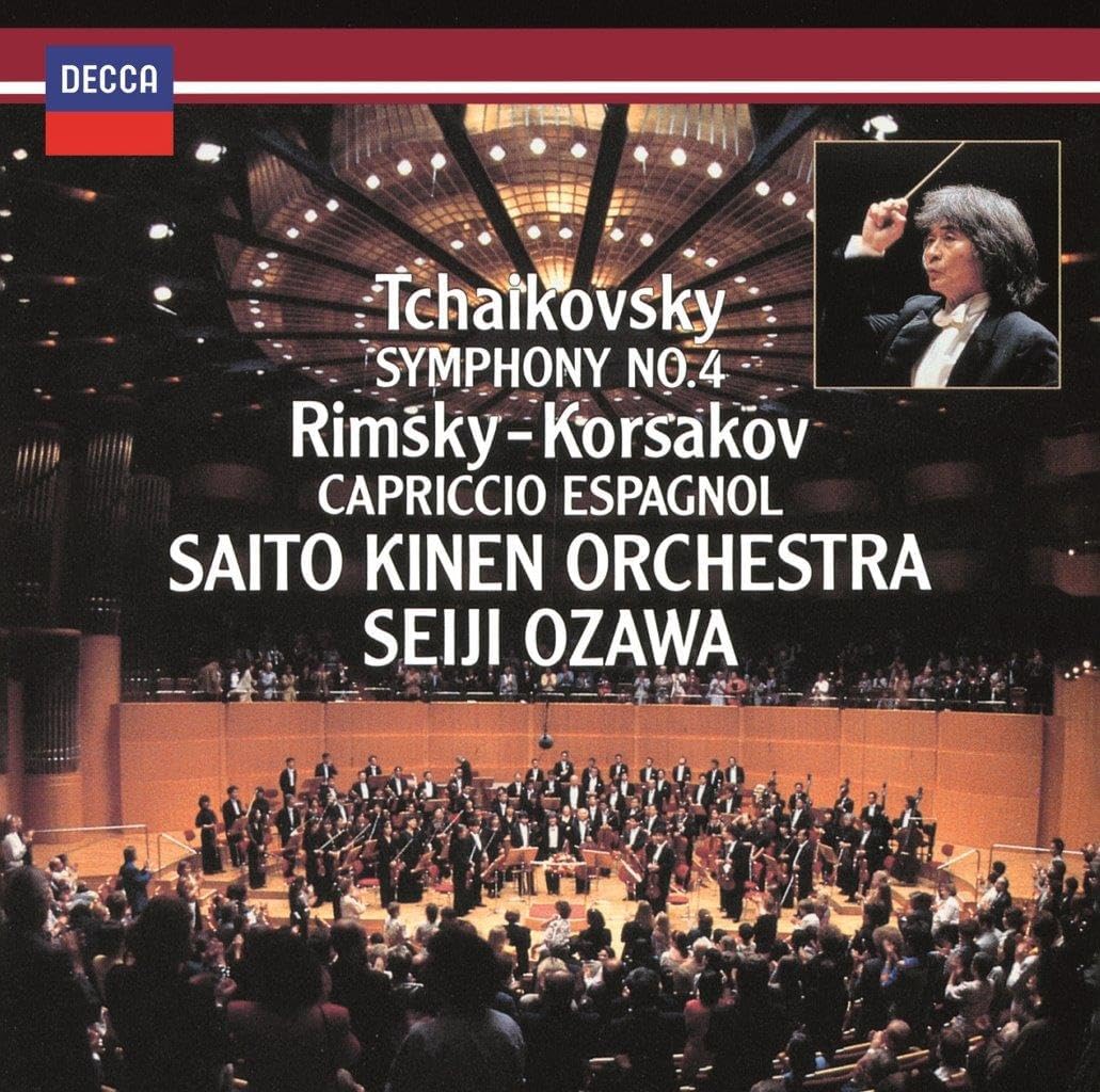 

CD SEIJI OZAWA SAITO KINEN ORCHESTRA Tchaikovsky Symphony No 4 Rimskyko UCCD41091 DECCA 2024 Japan Obi Classical