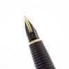 USED LAMY Imporium Black/Gold Fountain Pen, Fine Nib, Designed by Mario Bellini