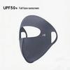 Women's Summer Anti-UV Cycling Mask & Goggles, Ice Silk Breathable Full Face Cover with Integrated Hood.