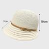 Women'S Foldable Bucket Hat Summer Sun Protection Breathable With Buckle Capello Pescatore Sombrero Pescador