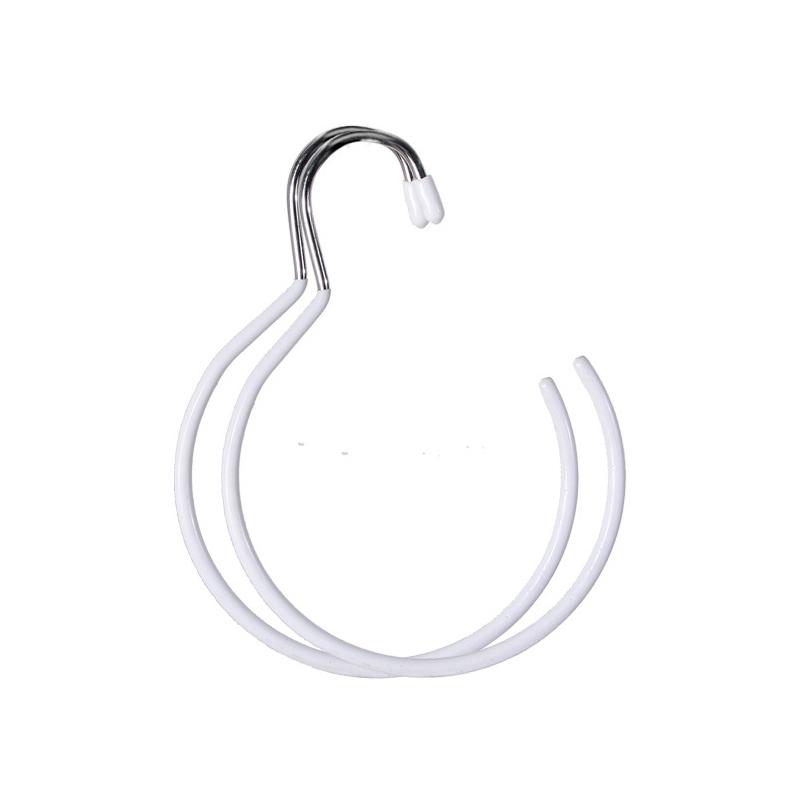 2pcs Versatile Round Hook Perfect for Hats Ties Scarves Bags Strong Load-Bearing Non-Deformable Ideal for Storage Accessories