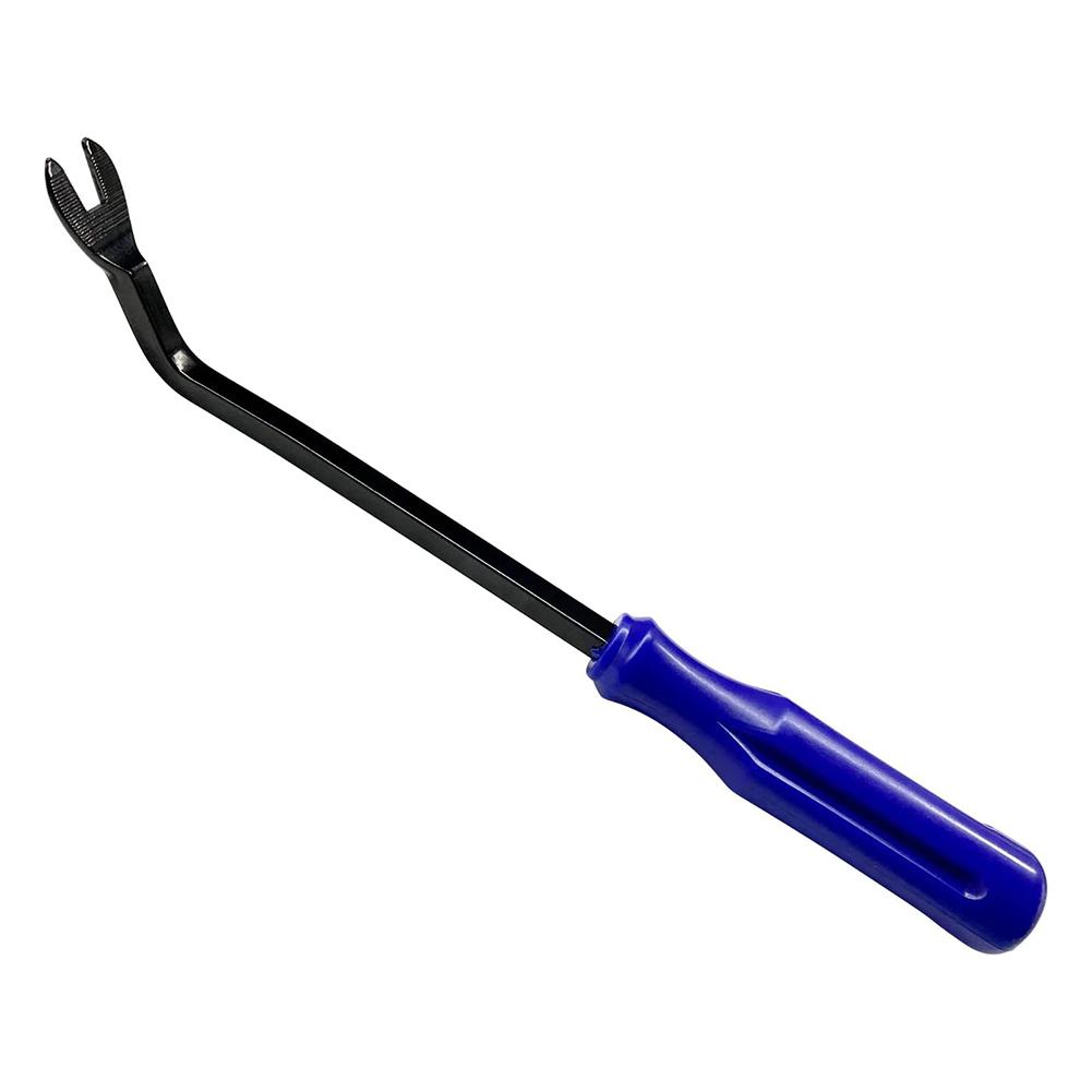 Auto Door Clip Panel Trim Removal Tool Door Trim Panel Fastener Puller Decor Removal Tool Pry Pliers Blue Handle Black Lever