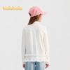 Balabala Girls' 2026 Spring Cotton Blend Long Sleeve Shirt